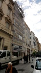 INSTALLATION D'UN ÉCHAFAUDAGE À MARSEILLE 13001 POUR UNE RÉNOVATION DE FAÇADE